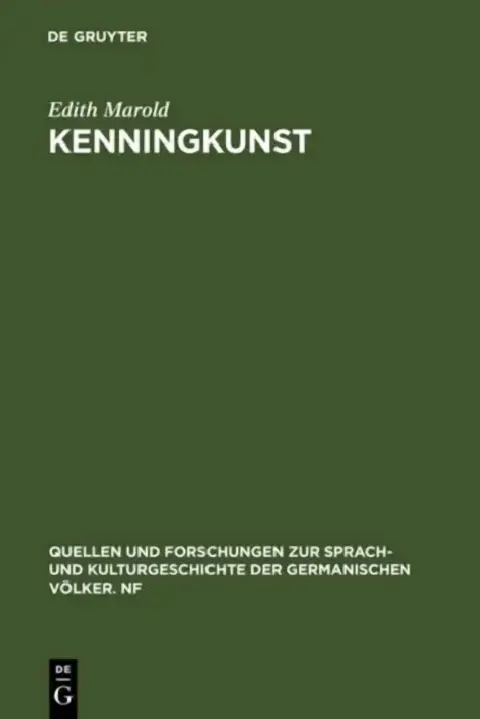 Cover of Kenningkunst