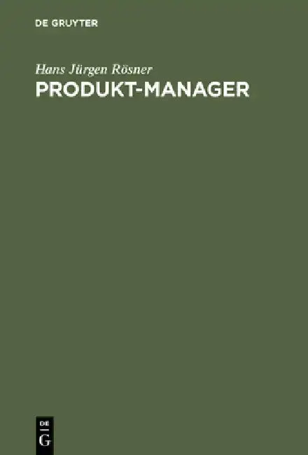 Cover of Produkt-Manager
