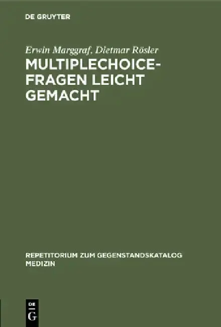 Cover of Multiplechoice-Fragen leicht gemacht