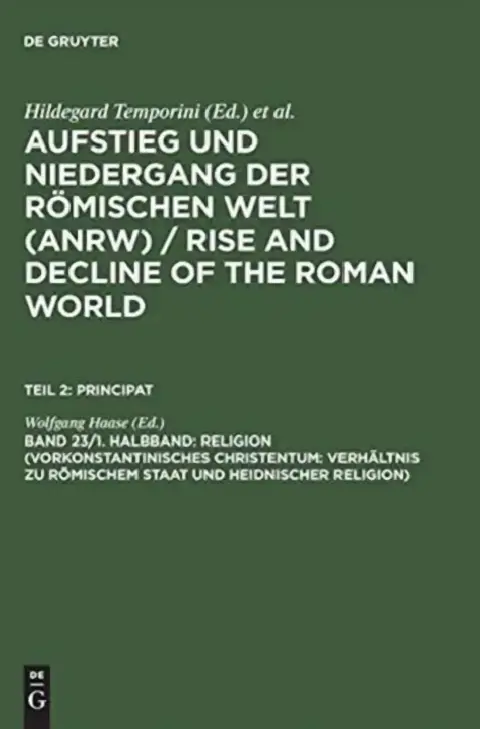 Cover of Religion (Vorkonstantinisches Christentum