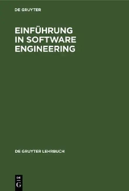 Cover of Einführung in Software Engineering