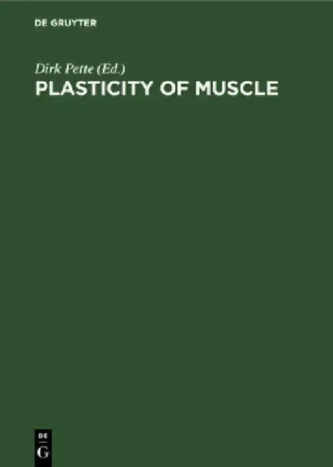 Cover of Plasticity of Muscle