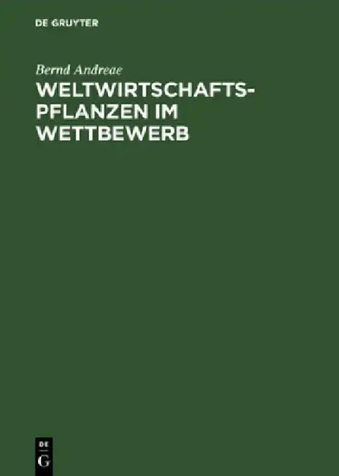 Cover of Weltwirtschaftspflanzen im Wettbewerb