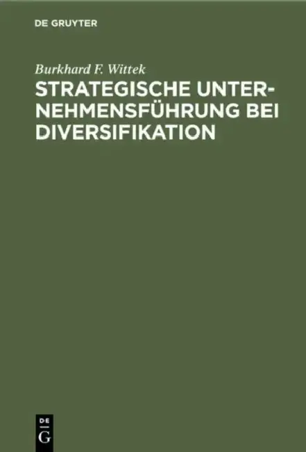 Cover of Strategische Unternehmensführung bei Diversifikation