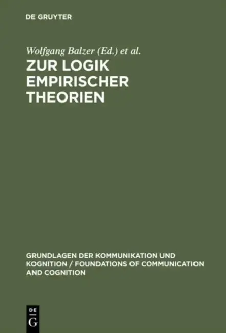 Cover of Zur Logik empirischer Theorien