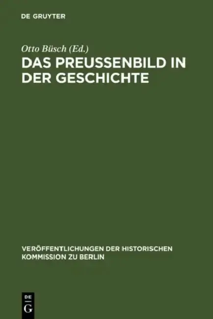 Cover of Das Preußenbild in der Geschichte