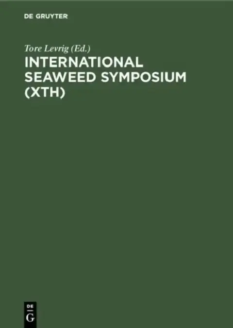 Cover of International Seaweed Symposium (Xth)