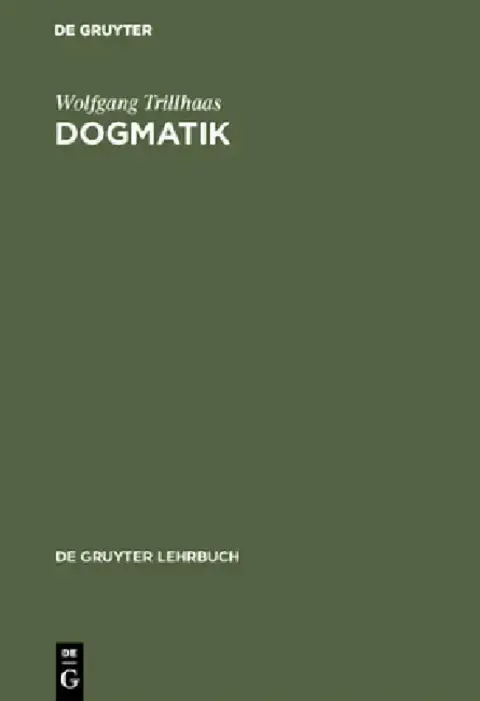 Cover of Dogmatik