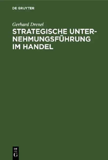 Cover of Strategische Unternehmungsführung im Handel