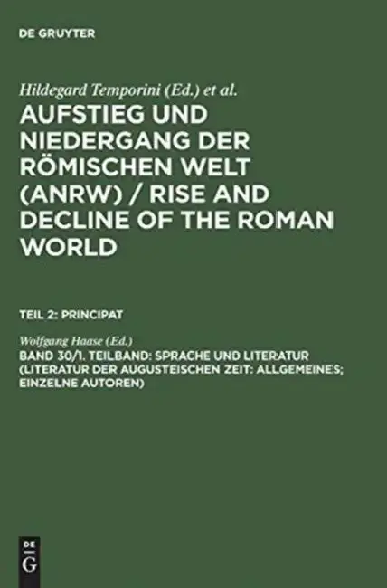 Cover of Sprache Und Literatur (Literatur Der Augusteischen Zeit