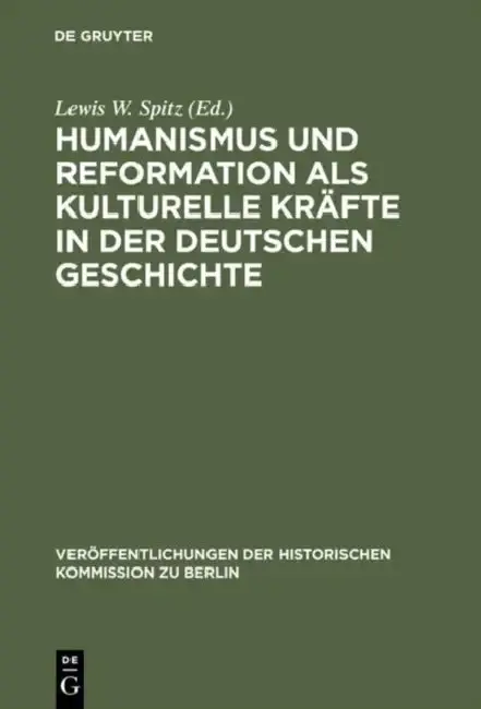 Cover of Humanismus und Reformation als kulturelle Kräfte in der deutschen Geschichte