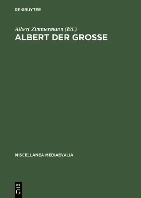 Cover of Albert der Große