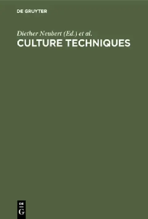 Cover of Culture Techniques