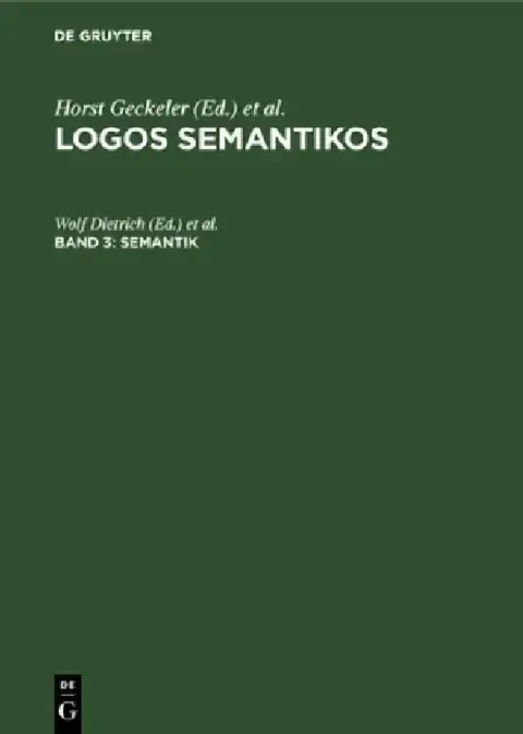 Cover of Semantik