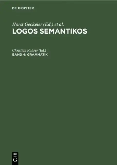 Cover of Grammatik