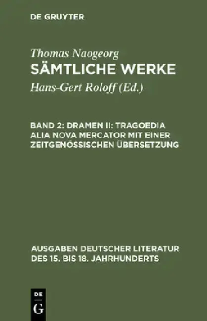 Cover of Sämtliche Werke, Band 2, Dramen II