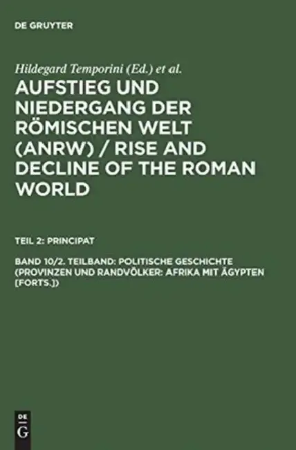 Cover of Politische Geschichte (Provinzen Und Randvolker