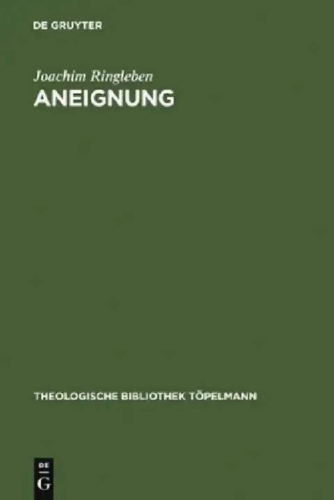 Cover of Aneignung