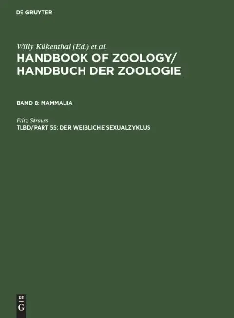 Cover of Der Weibliche Sexualzyklus