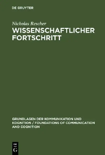 Cover of Wissenschaftlicher Fortschritt