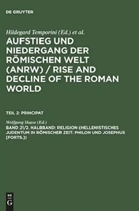 Cover of Religion (Hellenistisches Judentum in Romischer Zeit