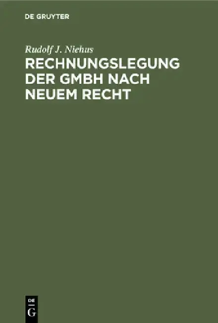 Cover of Rechnungslegung der GmbH nach neuem Recht