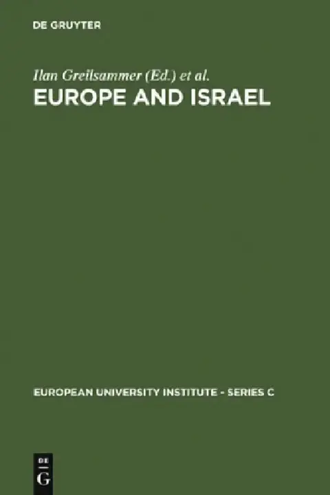 Cover of Europe and Israel