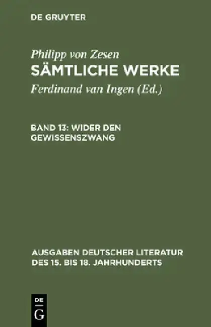 Cover of Wider den Gewissenszwang