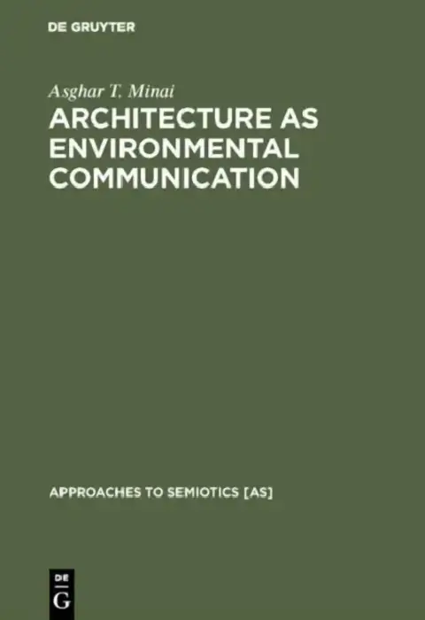 Cover of Architecture as Environmental Communication