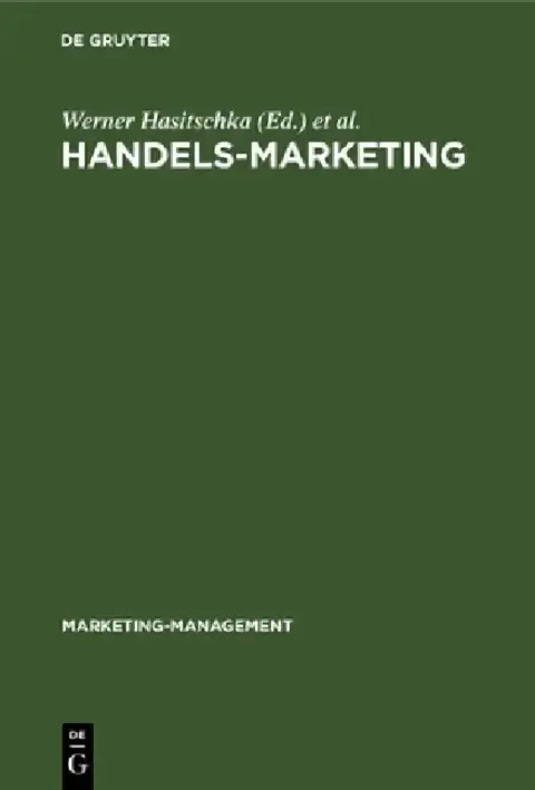 Cover of Handels-Marketing