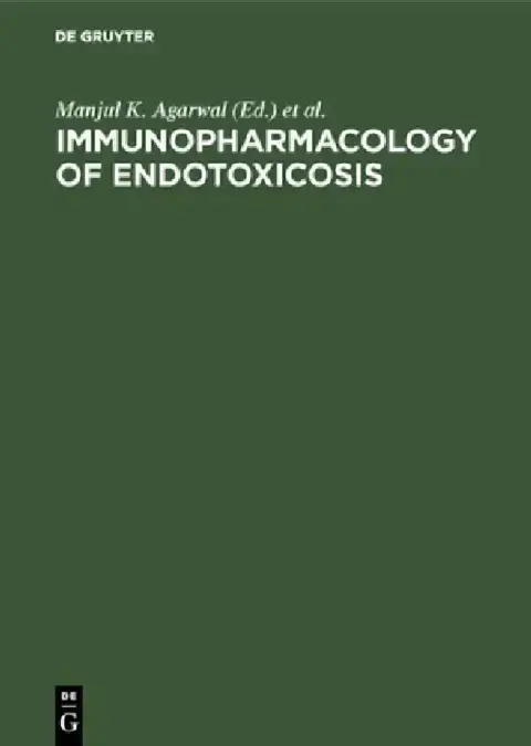 Cover of Immunopharmacology of Endotoxicosis
