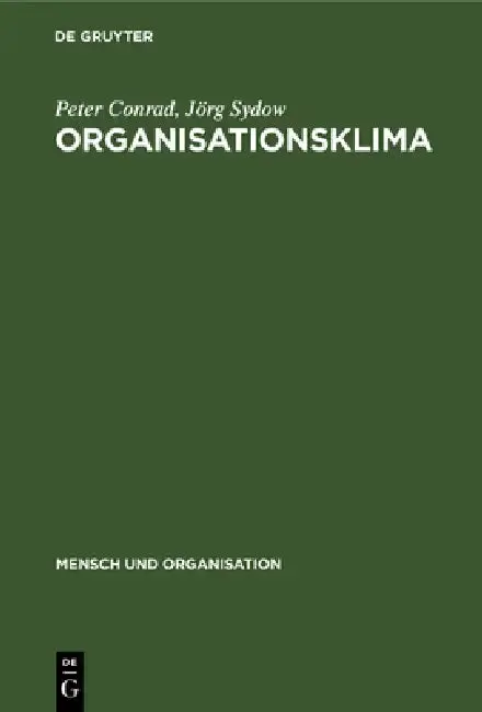 Cover of Organisationsklima