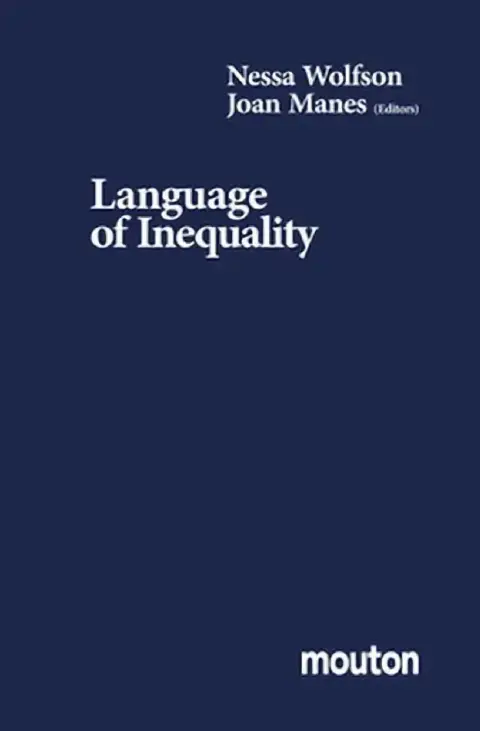 Cover of Language of Inequality