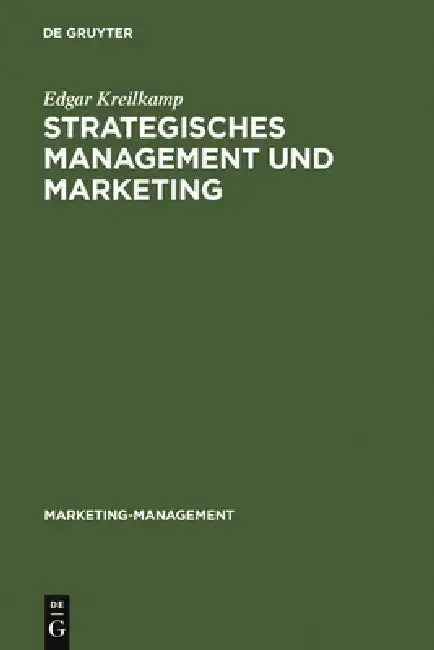 Cover of Strategisches Management und Marketing