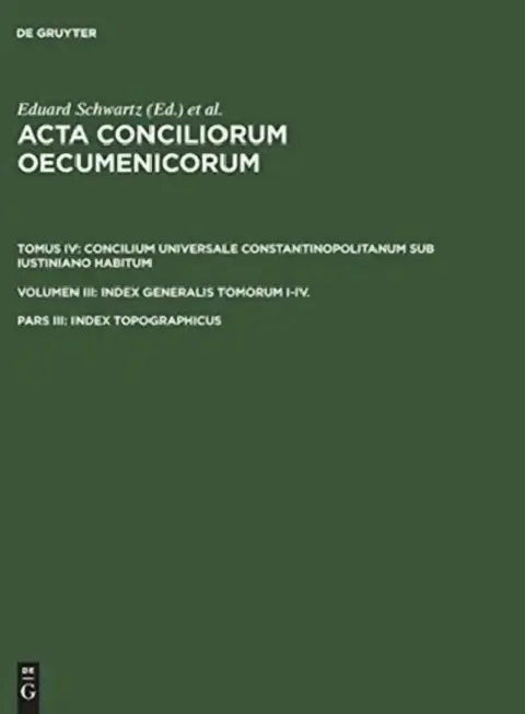 Cover of Index topographicus