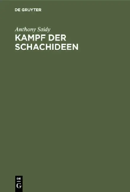 Cover of Kampf der Schachideen