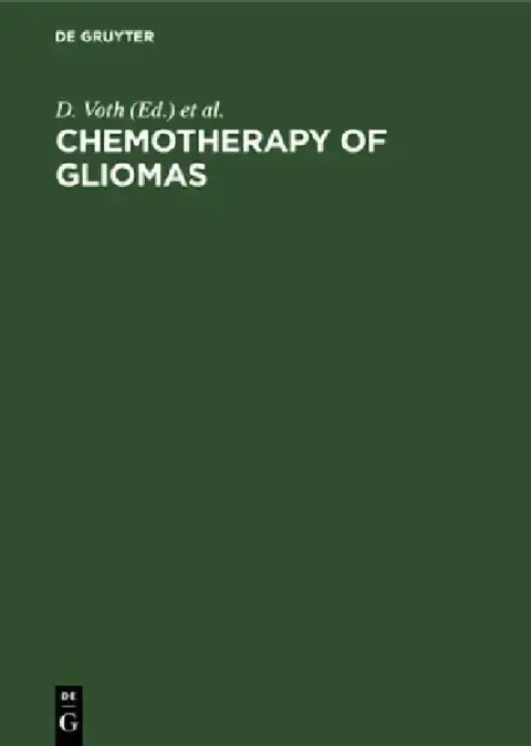 Cover of Chemotherapy of Gliomas