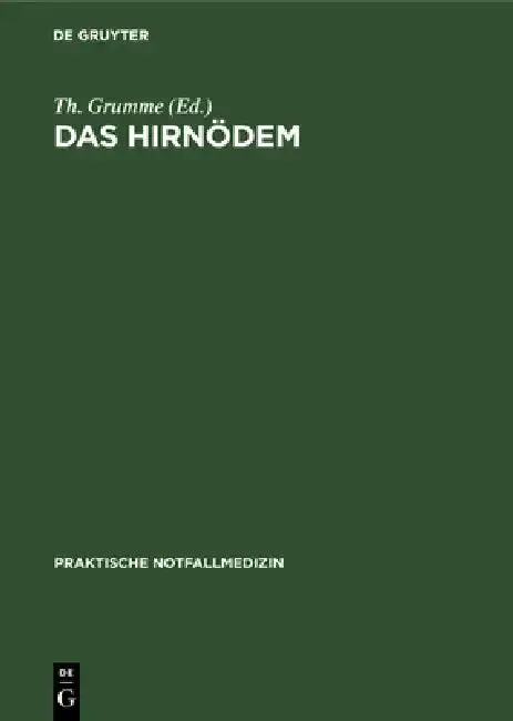 Cover of Das Hirnödem