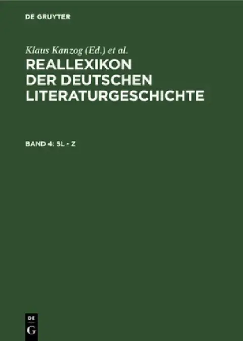 Cover of Sl - Z