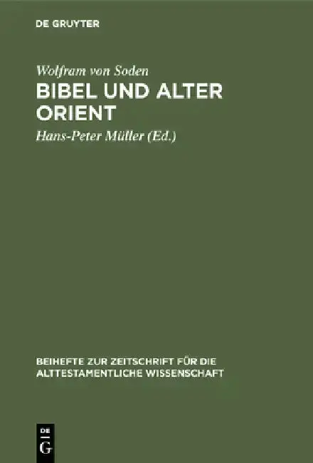 Cover of Bibel und Alter Orient