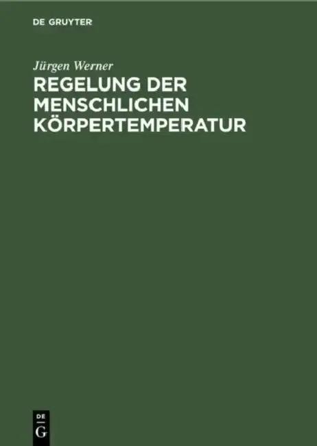 Cover of Regelung der menschlichen Körpertemperatur