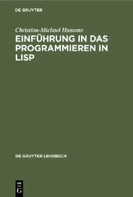 Cover of Einführung in das Programmieren in LISP