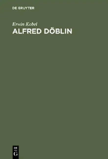 Cover of Alfred Döblin