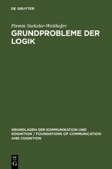 Cover of Grundprobleme der Logik