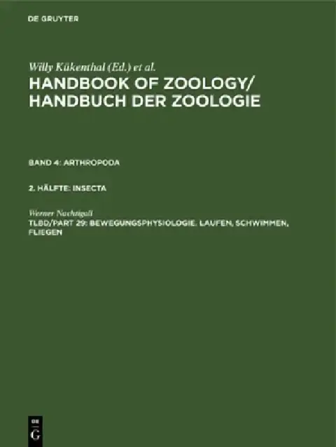 Cover of Bewegungsphysiologie. Laufen, Schwimmen, Fliegen