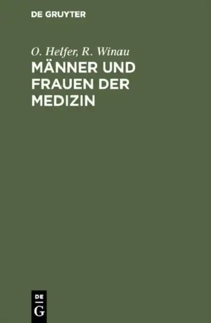 Cover of Männer und Frauen der Medizin