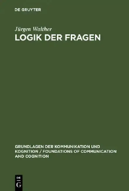 Cover of Logik der Fragen