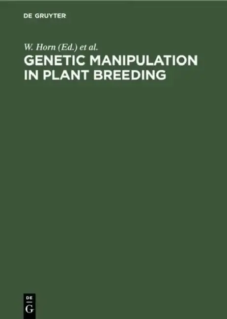 Cover of Genetic Manipulation in Plant Breeding