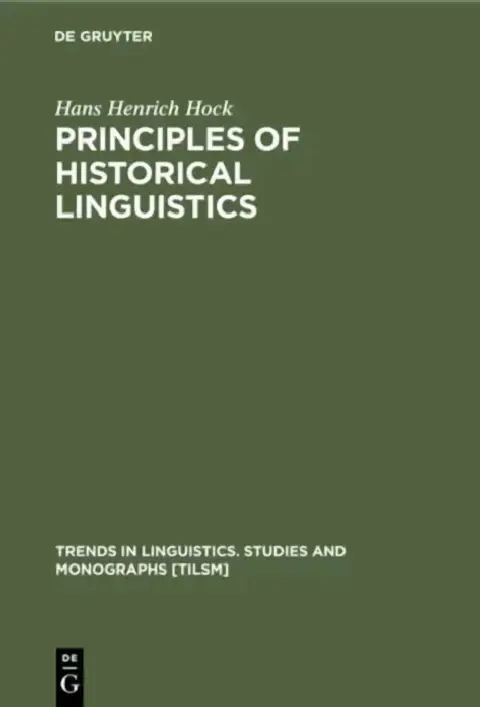 Cover of Principles of Historical Linguistics
