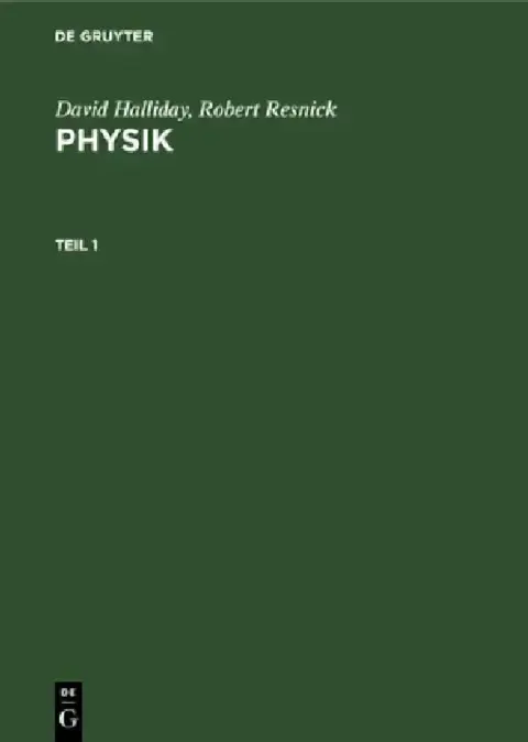 Cover of David Halliday; Robert Resnick